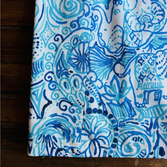 Lilly Pulitzer Lyssa Lucky Trunks Shift Dress - Picture 6 of 7